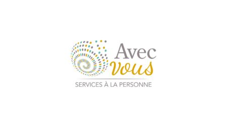 Logo couleur Avec Vous Services à la personne