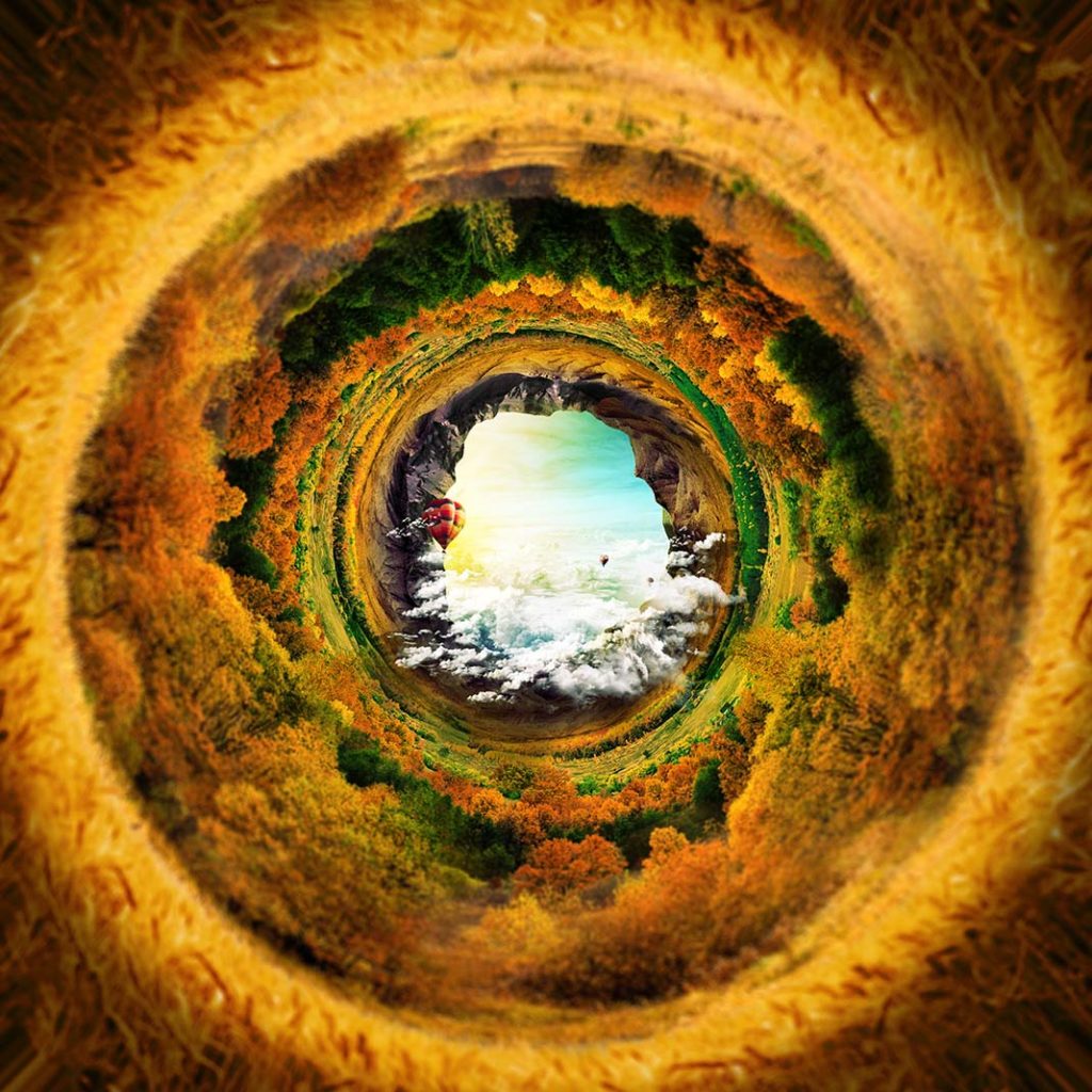 Tableau numérique Sphère 5 -Campagne