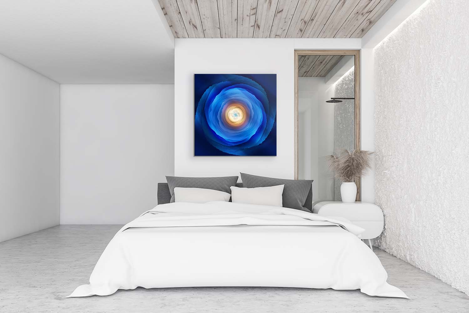 Sphère 1 - Rose Bleue – Image 3